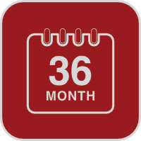 36 months validity period